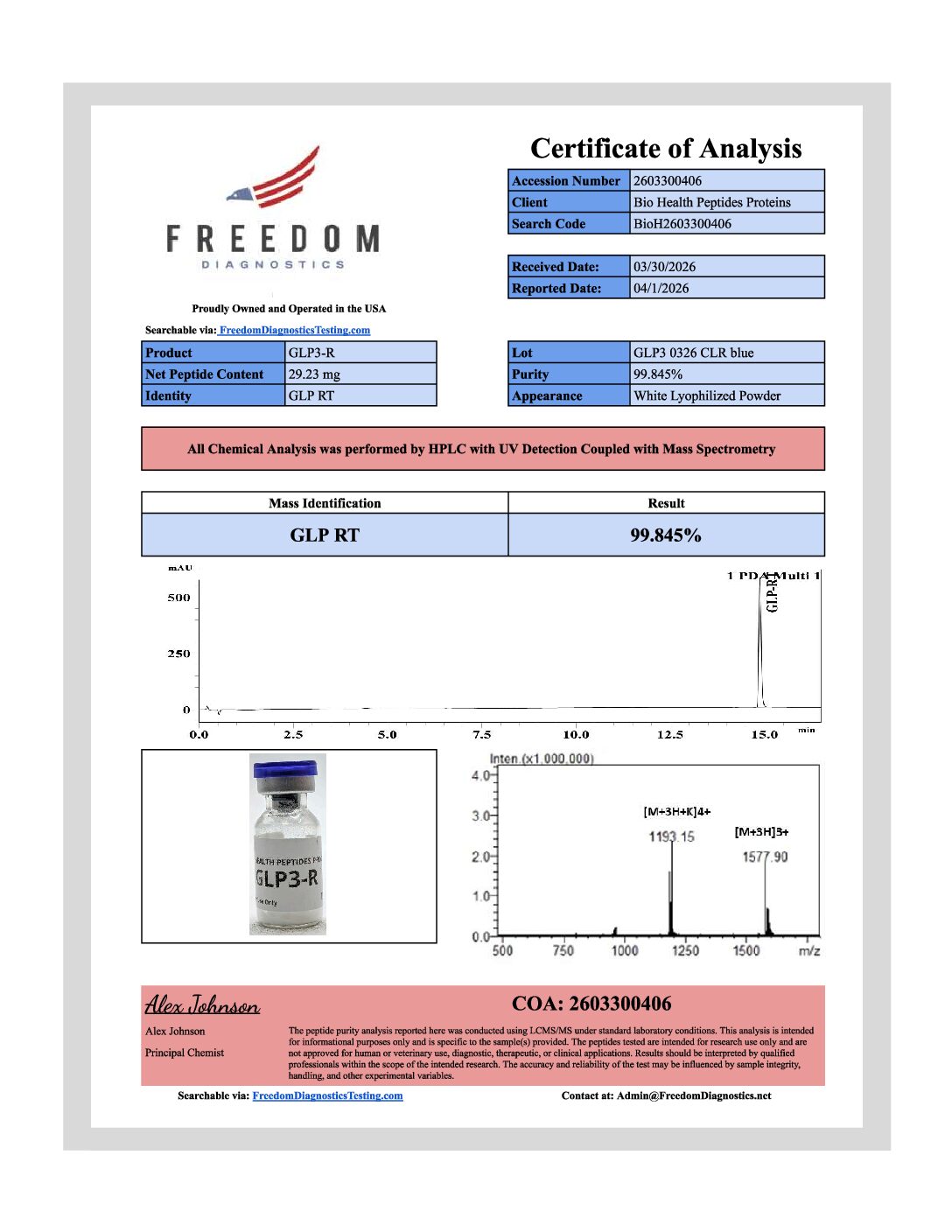 Reta 30 BHPP3-R — Peptide Research Compound