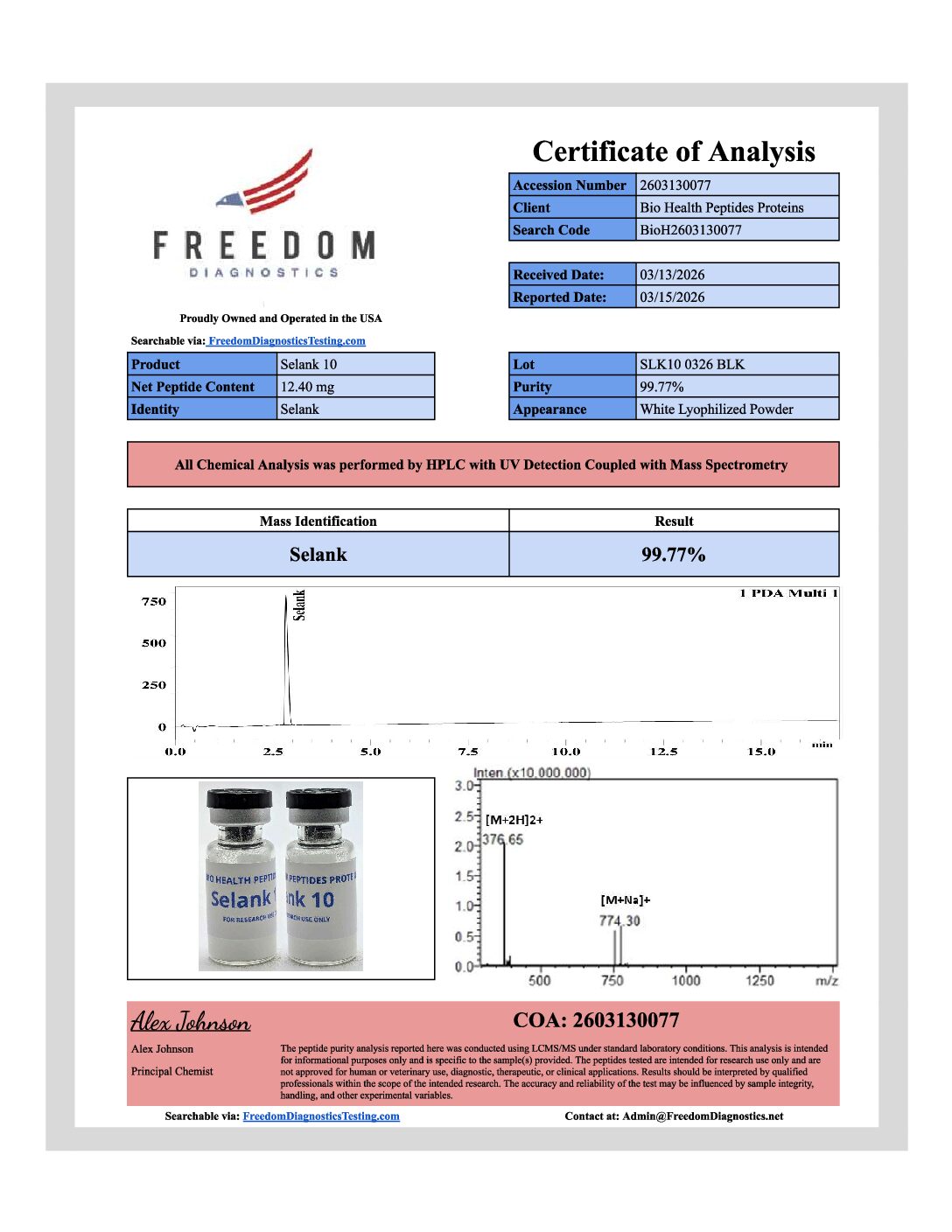 Selank — Synthetic Heptapeptide Analog Research Compound