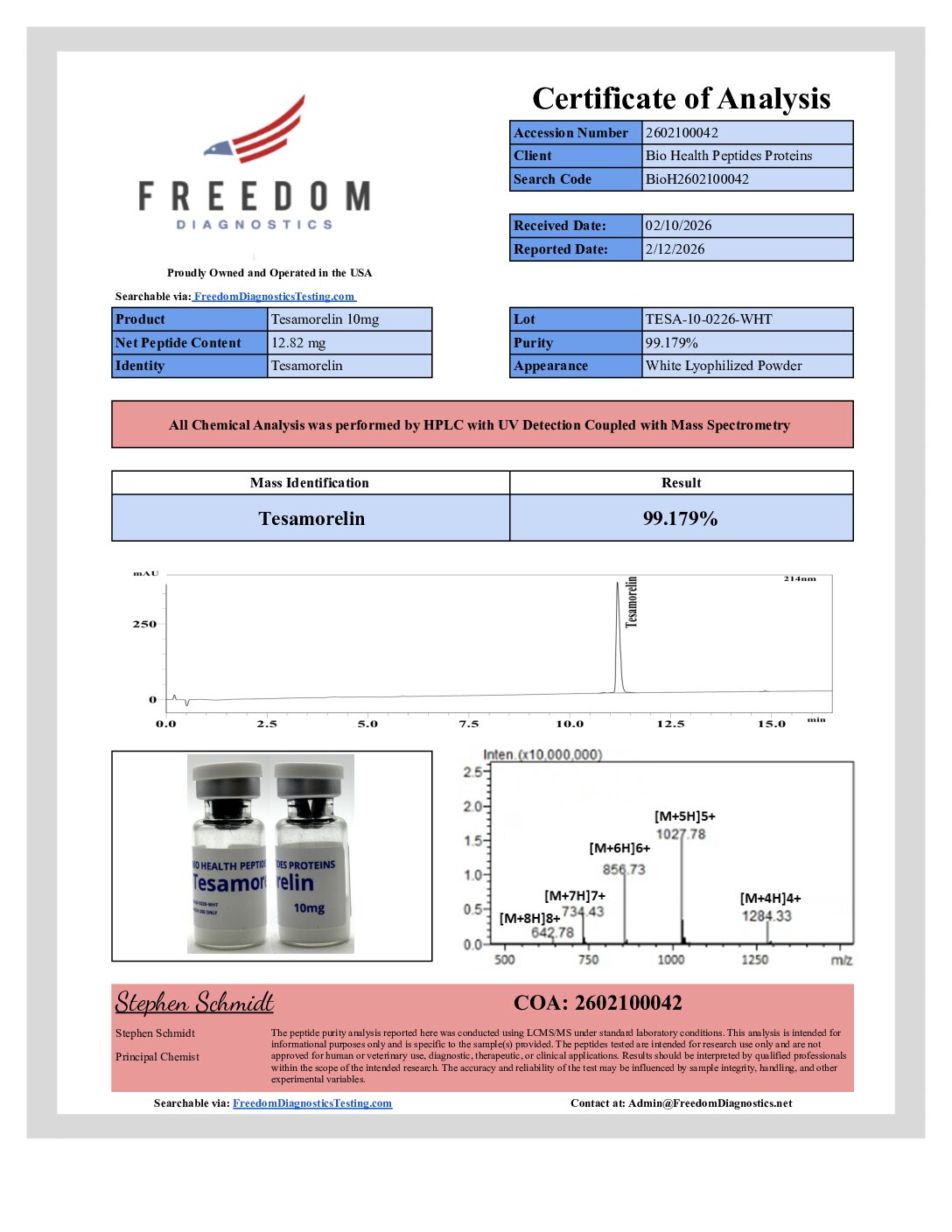 Tesamorelin — Synthetic Peptide Research Compound