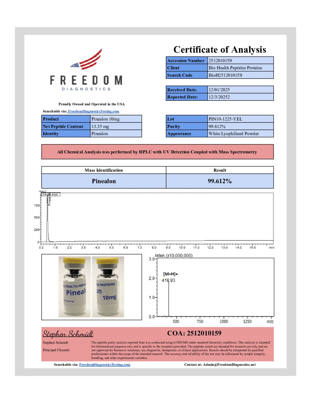 Pinealon — Synthetic Tripeptide Research Compound